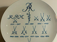 Meissen Porcelain - Hand-painted plate 3