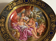 Royal Vienna Porcelain - Cabinet Plate
